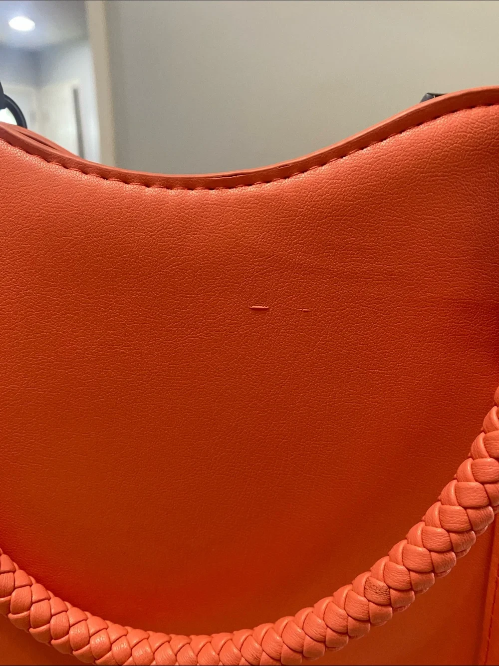 Badgley Mischka Coral Structured Tote with Braided Handle Women - Picture 10 of 12